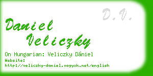 daniel veliczky business card